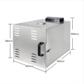 Factory direct supply domestic stainless steel fruit dryer Chinese wolfberry medicine dehydration air dryer fruit dryer